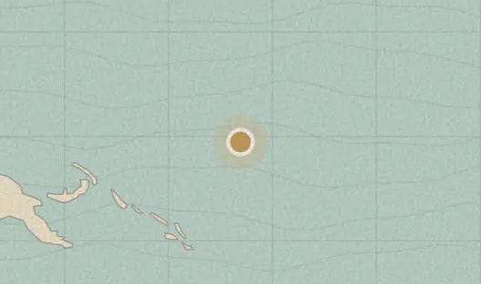 Map of the area covered by the Nauru regions quiz