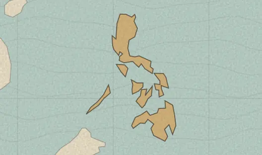 Map of the area covered by the Philippines provinces quiz