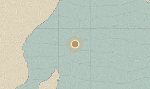 Map of the area covered by the Seychelles regions quiz