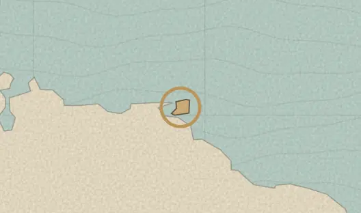 Map of the area covered by the Trinidad and Tobago regions quiz